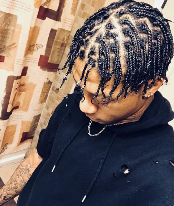 25 Amazing Box Braids For Men To Look Handsome February 2020