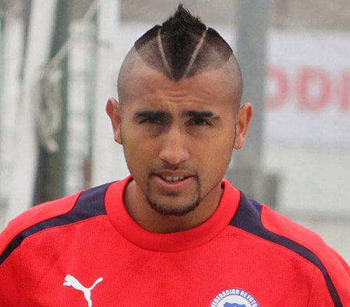 Arturo Vidal Mohawk Haircut Cool Men S Hair