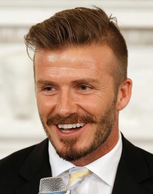 David Beckham 1989 To 2019 Hairstyles How His Hair Evolved