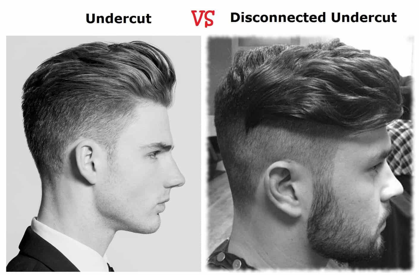 Disconnected Undercut Fade Beard