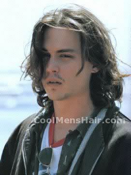 Johnny Depp Long Hair Style Cool Men S Hair