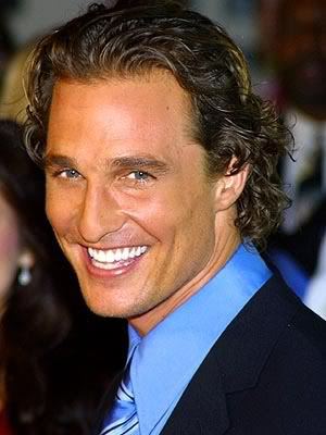 Matthew McConaughey Curly Surfer Hair – Cool Men's Hair