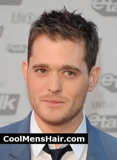 Getting A Michael Buble Short Spiky Hairstyles Cool Men S Hair