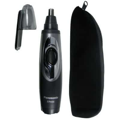 Panasonic ER430K Vacuum Nose/Facial Hair Trimmer Review – Cool Men's Hair