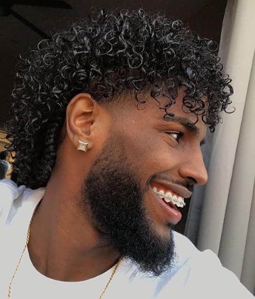 Creative curly hairstyles for black men -Curly Black Mens Hairstyles