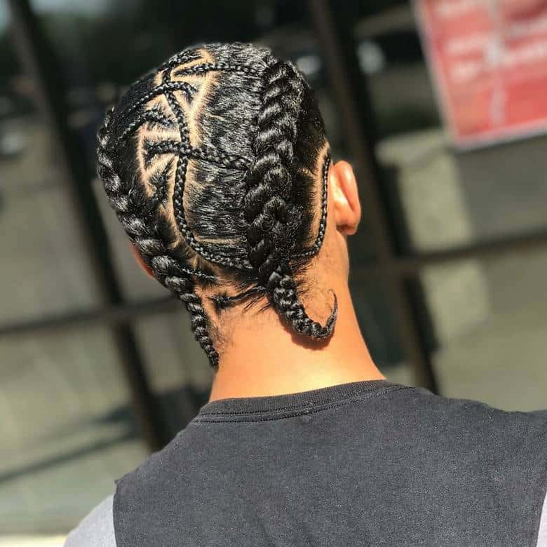 11 Engaging Hairstyles For Men With Dutch Braids 2020 Trend