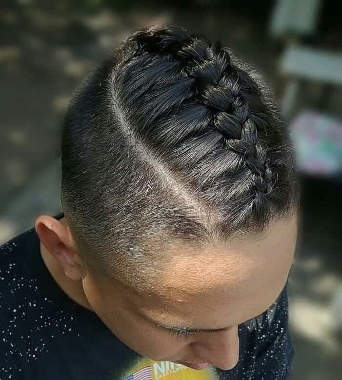 11 Engaging Hairstyles For Men With Dutch Braids 2020 Trend