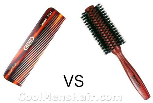 Combing Vs Brushing Hair Are They Same Cool Men S Hair