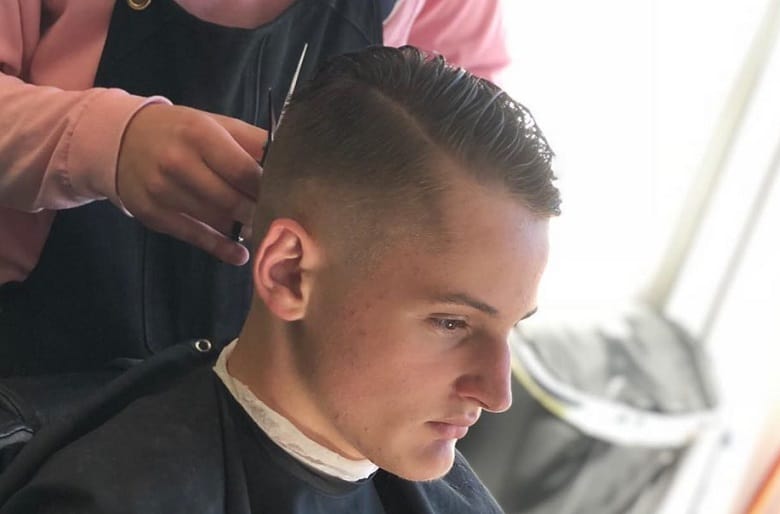 High Fade Comb Over Haircut - wide 9