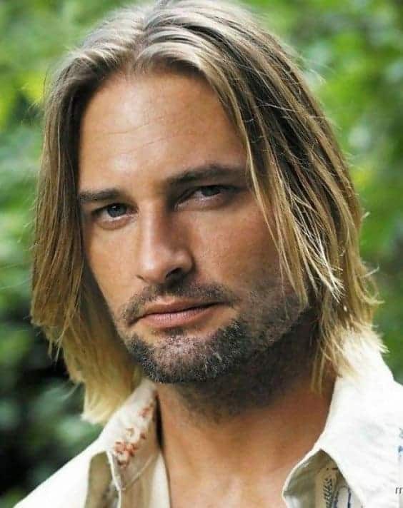 54 Simple Best Hairstyles For Guys With Long Hair for Oval Face