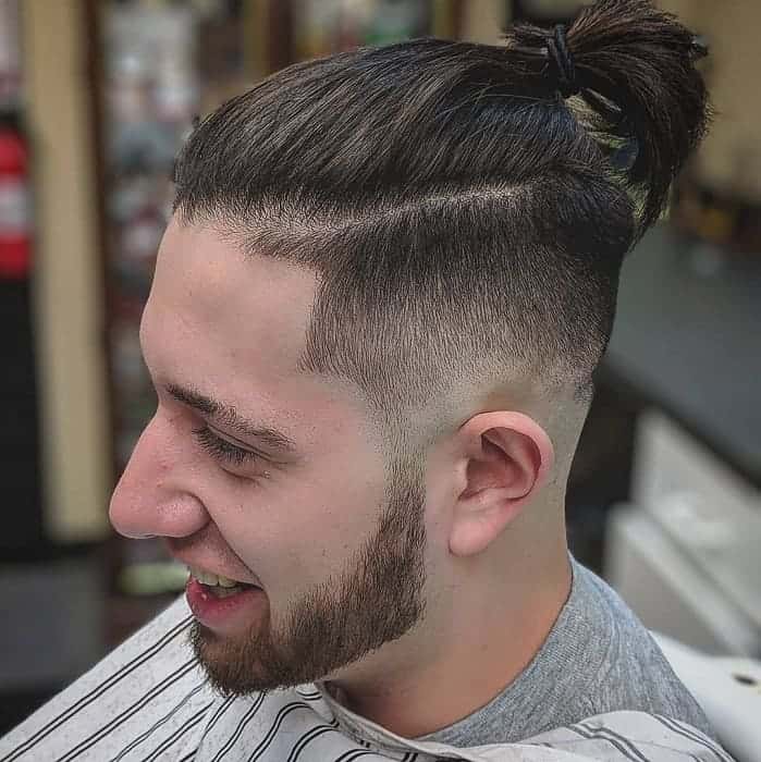 42 Men s haircuts fade long on top for Oval Face
