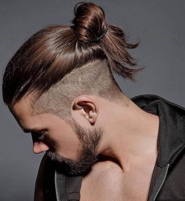 37  Mens Haircut Long On Top Shaved Sides for Oval Face
