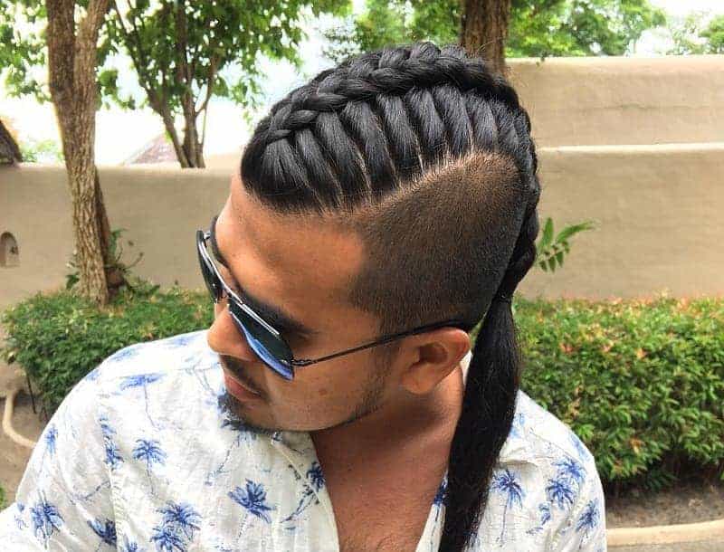 10 Classic Ways Style Single Braids for Men 2020 – Cool ...