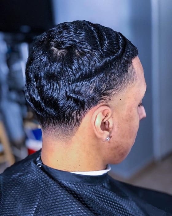 Taper Fade With Waves Top 7 Ideas 2020 Cool Men S Hair