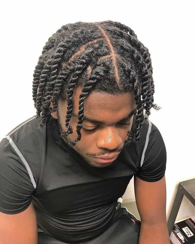 How to Style Two Strand Twists for Men: Top 12 Ideas – Cool Men's Hair