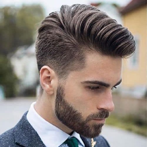 97 Cute Men&#039;s Haircut Mid Fade Comb Over for Trend 2022