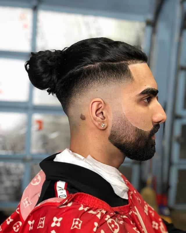 Line Up on Long Haircut