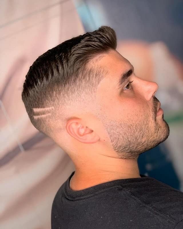 Short Taper Haircut with Fade 