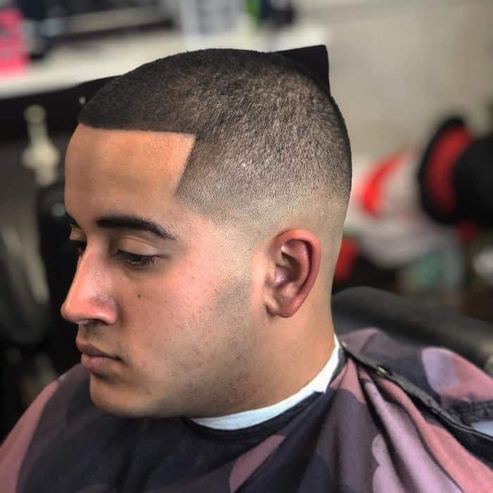 Buzz Cut with Line Up