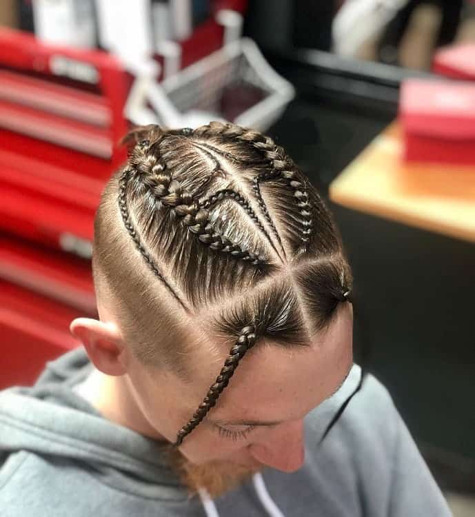 Man Braid Design