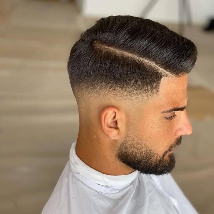 fade haircut line        <h3 class=