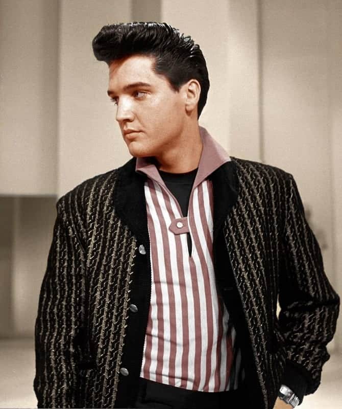 Elvis Hairstyle from the 70s  