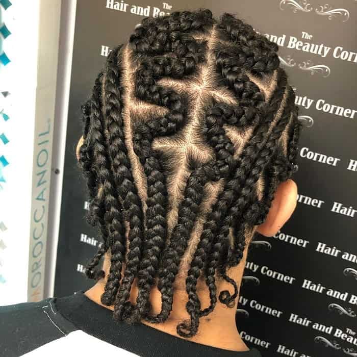 Zig Zag Man Braids