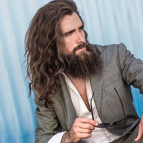 30 Handsome Long Wavy Hairstyles for Men (2021 Trends)