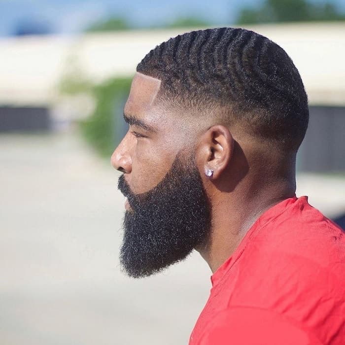 Mid Fade With Waves 