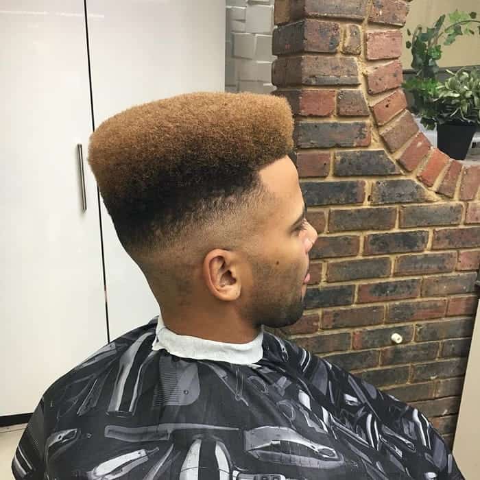 Flat Top Afro Style for Men