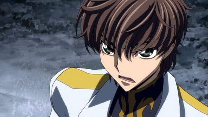 Suzaku Kururugi's hairstyle