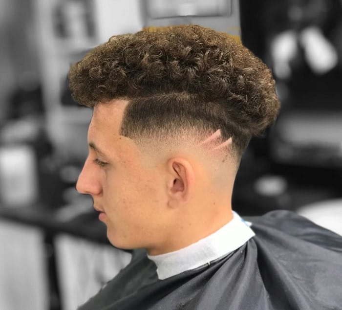 Curly Fade for Boys