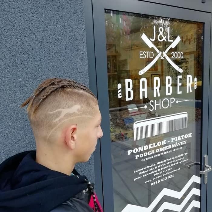 Braided Fade for Teen Boys