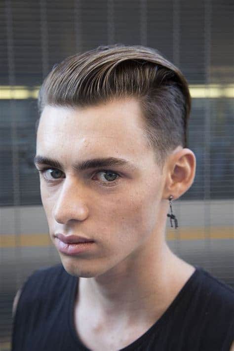 1950's traditional undercut for guys