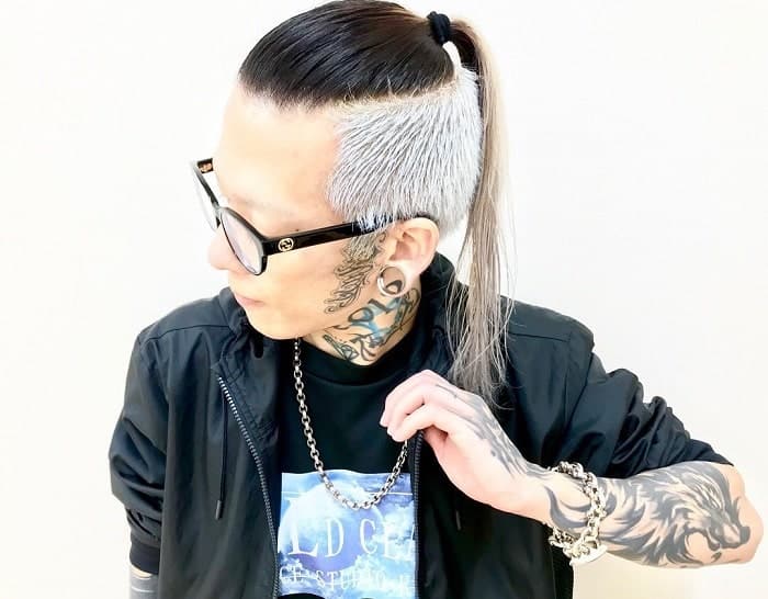 chinese long hairstyle for men