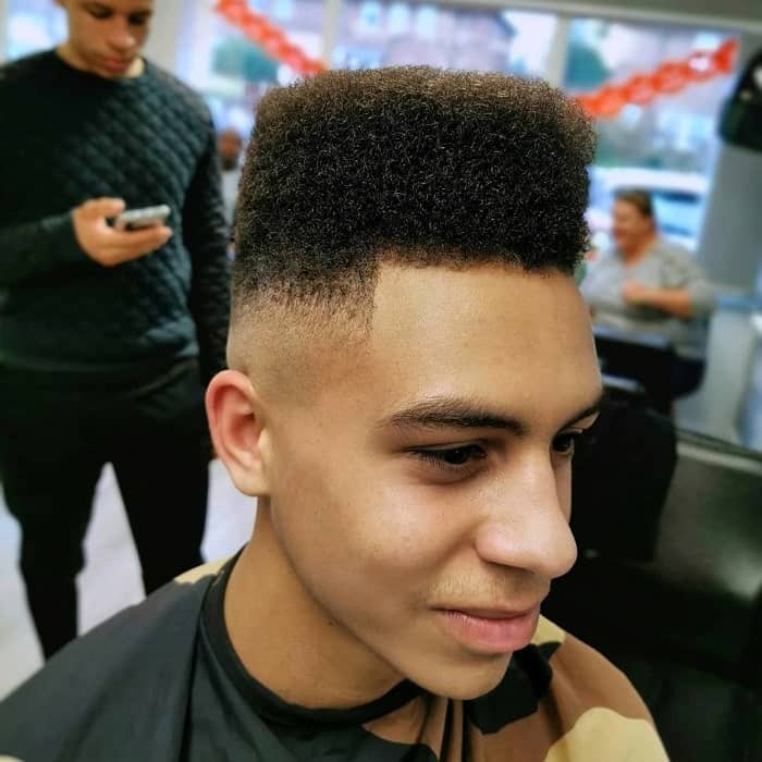 High Top Temp Fade