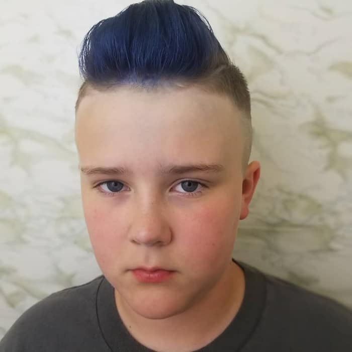 Pompadour Fade For Boys