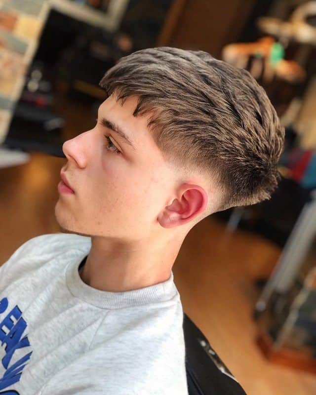 Boys taper haircut