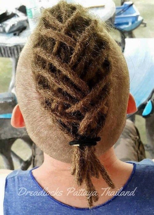 Dreadlocks overlapped