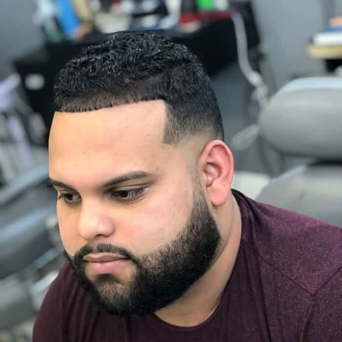 Faded Line Up Haircut  