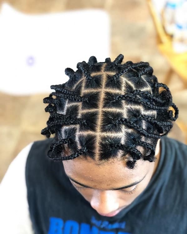 Featured image of post Mens Box Braids Short Hair - Our expert guide showcases the very best man braid hairstyles for 2020, from when you have longer hair, style your box braids into a ponytail for a sophisticated look.