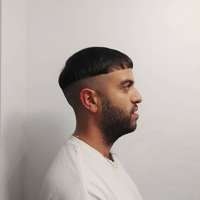 4 Mushroom Fade Haircut 