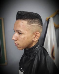4 Pompadour With Mid Skin Fade 240x300 