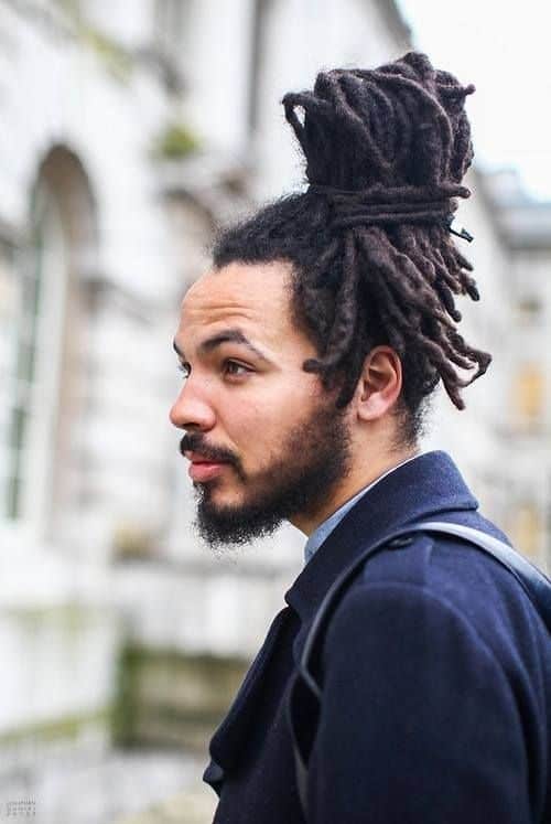 Black Man Bun: 20 Hairstyles to Get Inspiration – Cool Men's Hair