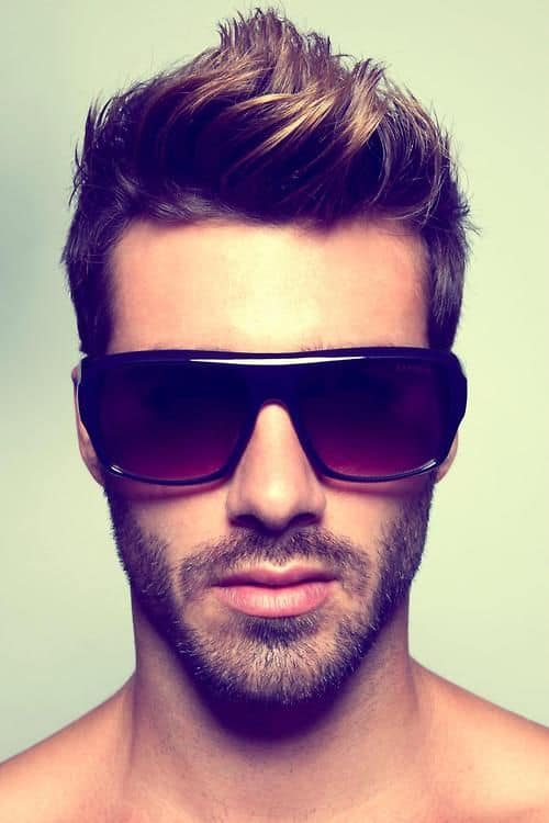 Classic Fohawk hairstyle for men 