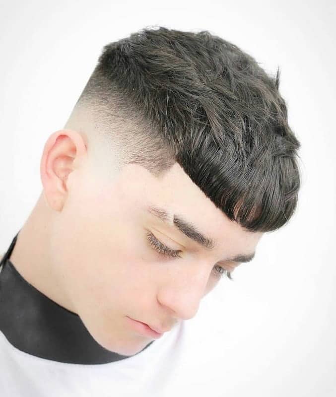 Boys fade haircut