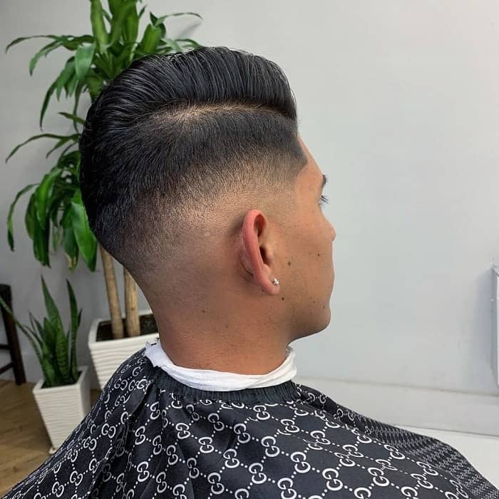 Burst Fade with Part