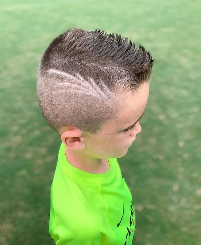 8 Year Old Boy's Faux Hawk