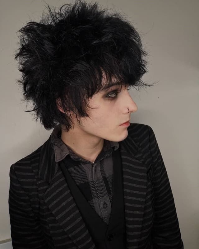 Short Emo Shag for Guys