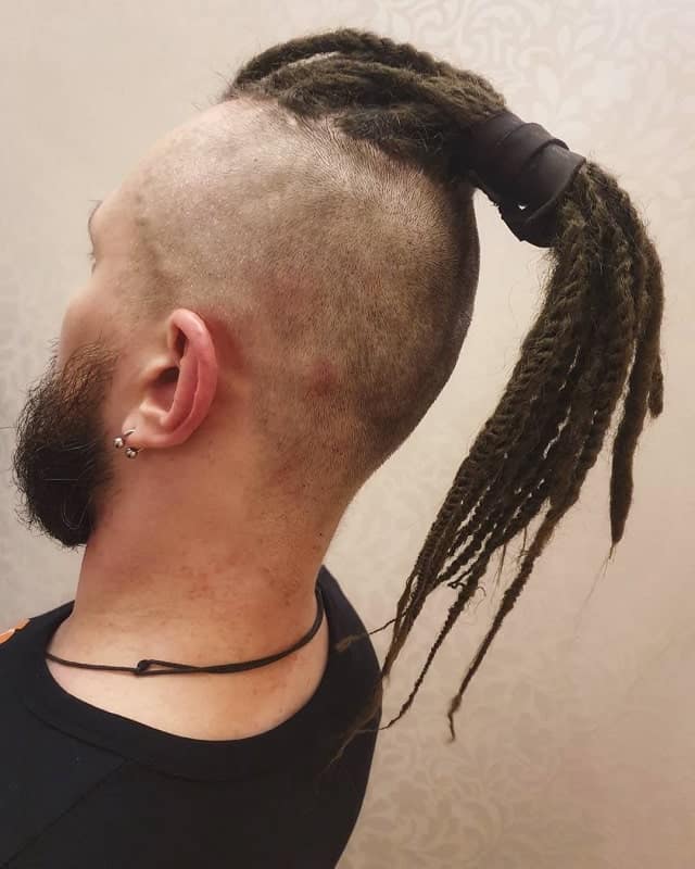 Viking Style Ponytail for Men 